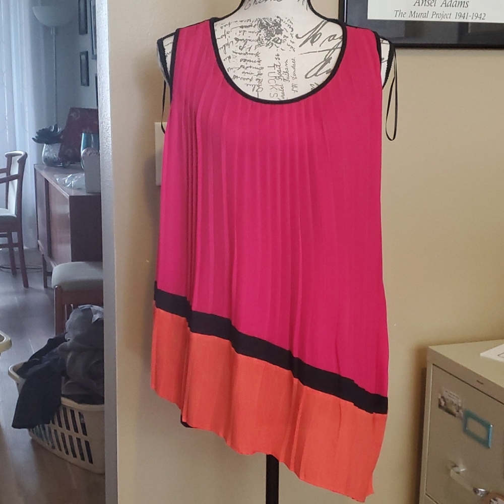 Fun sleeveless top